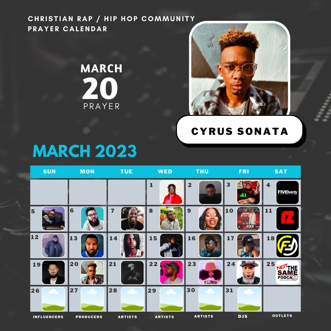 Today we are praying for <a href="/urband813/">Urban D.</a>  and @cyrussonata 
Please click the link in bio to tap in with DJ Plus #40days of #prayer for the #CHHCommunity and leave them some words of encouragement! We are stronger together!