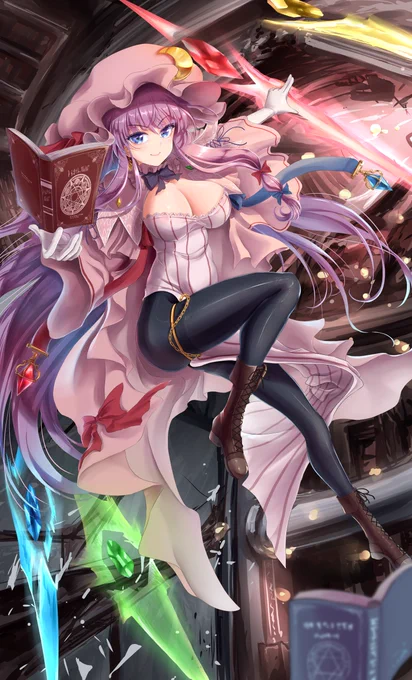 三億アカウントの中のパチュリー#三億アカウントの中から私を発掘してください 