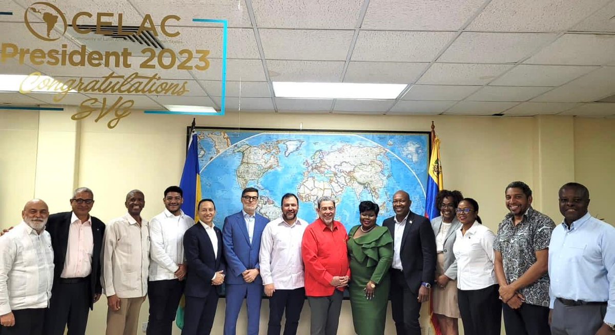 #Entérate || Canciller <a href="/yvangil/">Yvan Gil</a> participó en reunión de coordinación CELAC-ALBA en San Vicente y las Granadinas.

#20Mar 

Más detalles aquí: bit.ly/3yLyw86