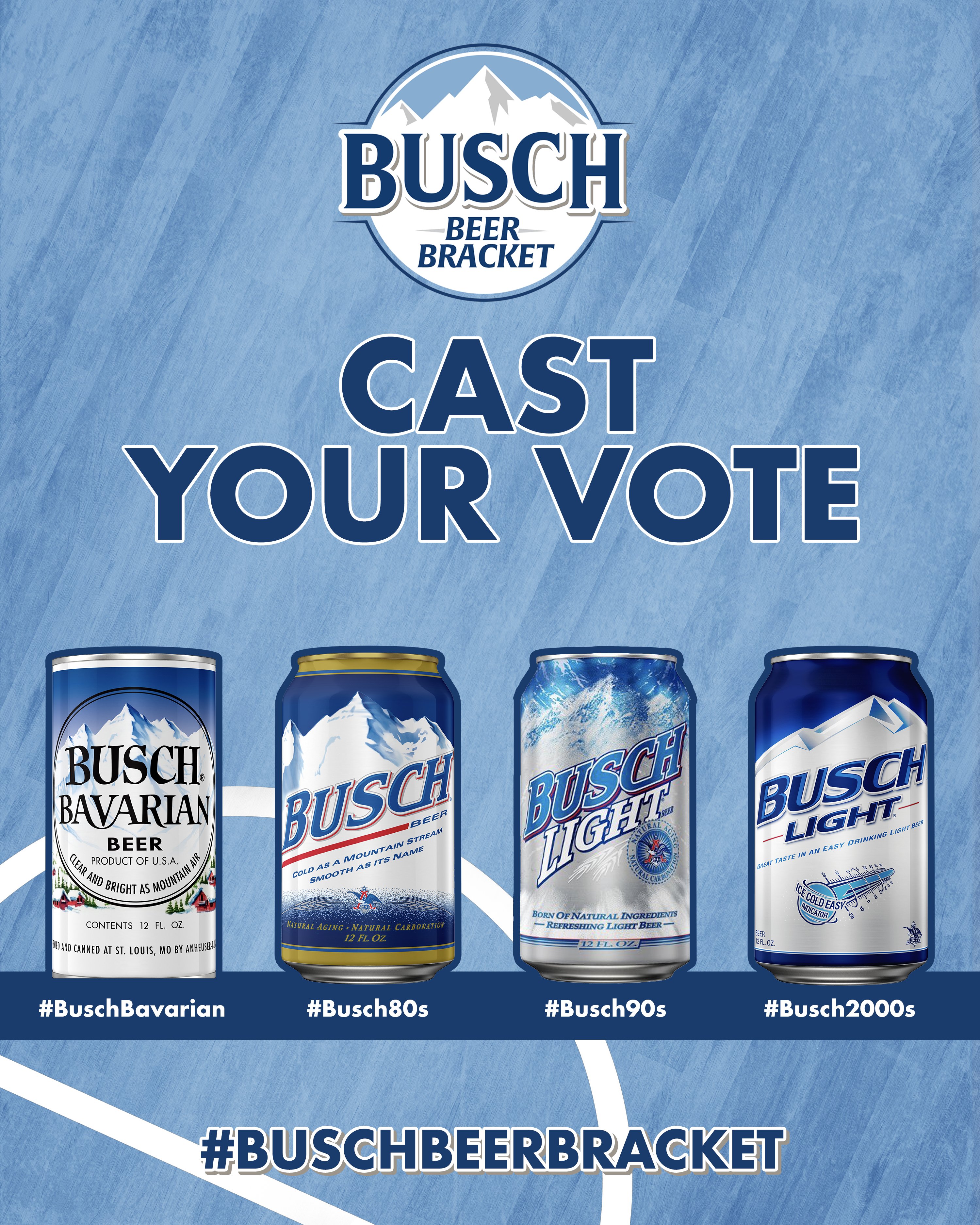 Busch Beer on X: The next round of matchups are set, as y'all help us  determine the best Busch can ever… IT'S TIME TO PICK A VINTAGE CAN. ​ ​  Leave a