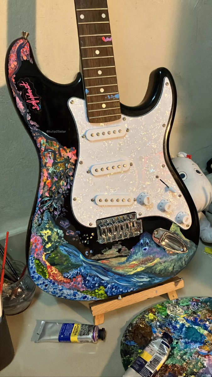 paintกีตาร์