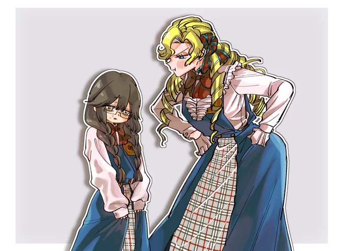 リル様と小雪ちゃん 
