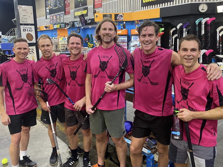 Div 3 Floorball Champs! What a season go Cats 🐱