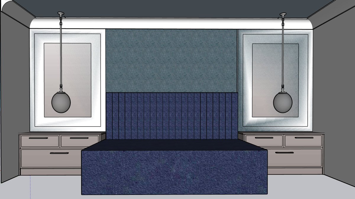 I'm so pleased this large master bedroom project is now getting underway for clients in Preston. On this we consulted, created a concept, mood board &amp; 3D drawings &amp; are now responsible for implementation. We are delighted to be collabing with <a href="/Langleys_Bolton/">Langley Interiors</a> &amp; <a href="/horwichinterior/">Horwich Carpets & Interiors</a>