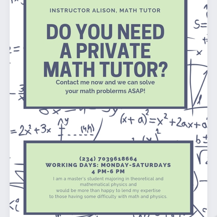 AOtuebe's tweet image. #share 🙏 Someone on your contact list urgently needs help. #mathtutor #sciencetutor #instructoralison