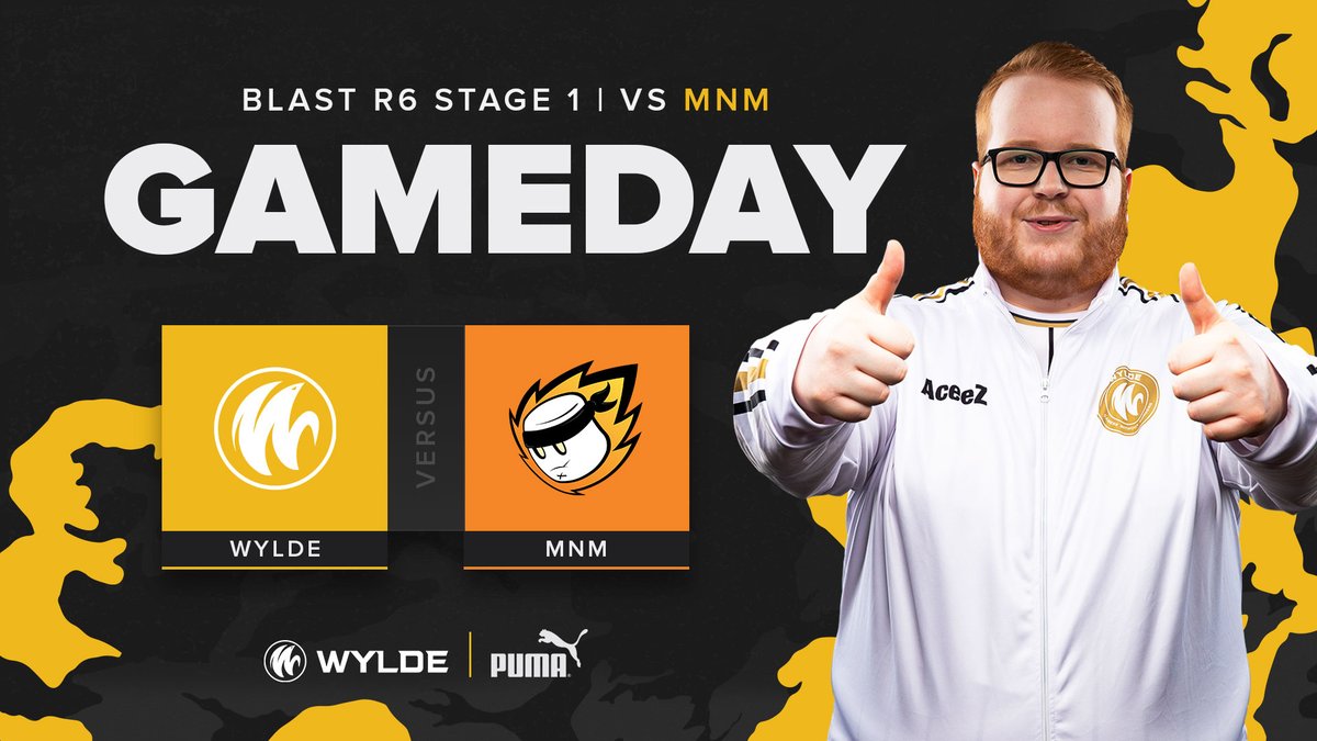 WYLDE_gg's tweet image. IT'S GAMEDAY!

Today we take on @MNMGaming for the first time in EUL. Our last match was UKIN 2021, excited to go again.

🕖 19:15 CET
📺 twitch .tv/rainbow6

#R6EUL #R6BLAST #GOWYLDE ⚡️