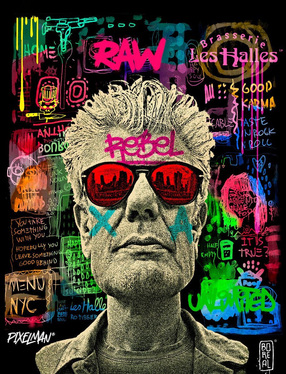 Drop🔥🚀 Insatiable Appetite collaboration with <a href="/artboreal/">฿oreal 🦉</a>

a tribute to the Master Anthony Bourdain 🍳🔪
curated by <a href="/BlockEureka/">BlockEureka</a>