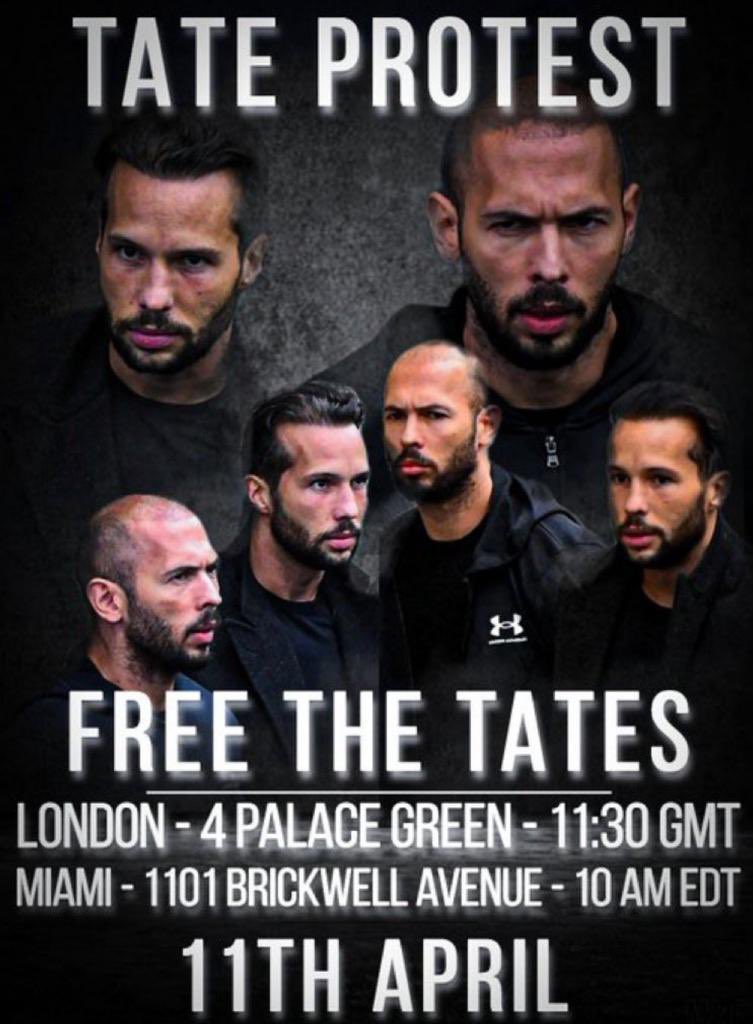 Tate Protest

We will be coming from the North. 

We will there. 

Join us and peacefully protest. 

April 11