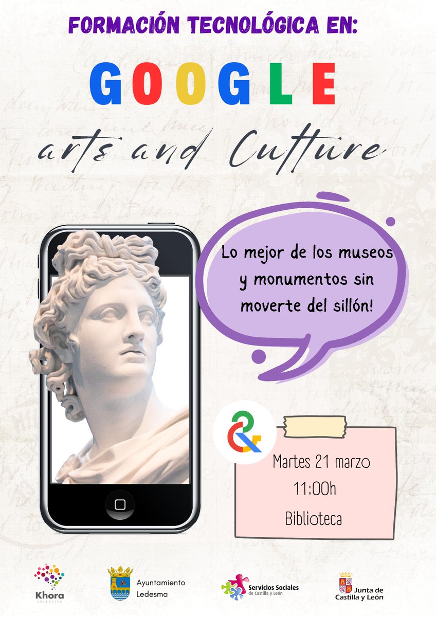 Mañana, 21 de marzo,  nueva jornada de "FORMACIÓN TECNOLÓGICA" CON <a href="/KHORA_Colectivo/">ColectivoKhora</a> 
En la <a href="/BiblioLedesma/">Biblioteca Ledesma</a> a partir de las 11, para todas las personas que quieran o lo necesiten.