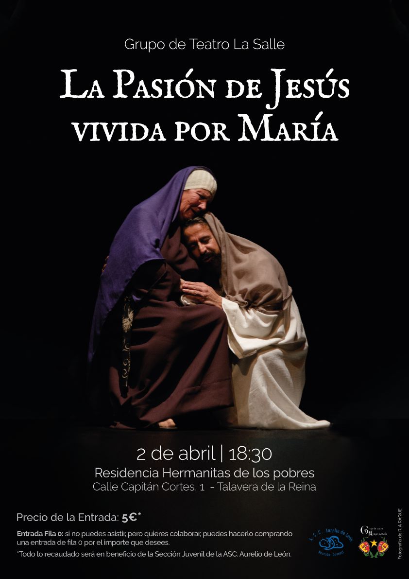 asc_aureliodl's tweet photo. Representación teatral solidaria a favor de la ASC Aurelio de León "Sección Juvenil",entrada 5€.
Entrada Fila 0: Si no puedes asistir, pero quieres colaborar, puedes hacerlo comprando una entrada de fila 0 
#talaveradelareina #talavera #solidaridad #teatro https://t.co/b1IUFTTrxb