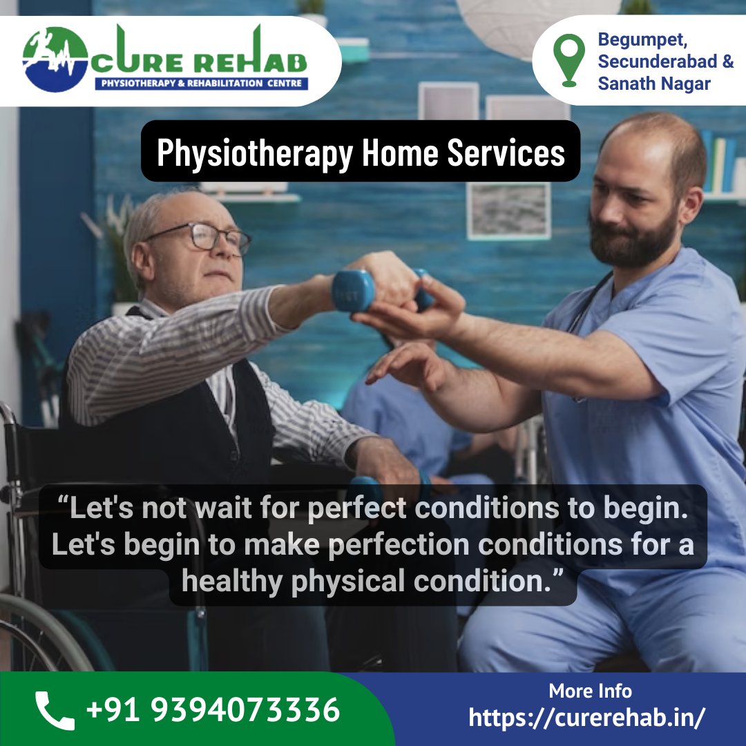 curerehabphysio's tweet photo. 👉If you are searching for the #HomePhysiotherapist #HomePhysiotherapy #PhysiotherapyAtHome #PhysiotherapyTreatment #PhysiotherapyServices #PhysiotherapyPainManagementServices #PhysiotherapyExercises #BestPhysiotherapyServicesInHyderabad for your #JointPains #JointPainRelief https://t.co/0ILp1q7e2c