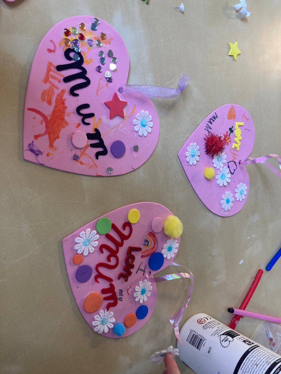 StPetersCradley's tweet photo. Children’s crafts, flowers for Mary and knitting from the MU at the Mothering Sunday service yesterday. So much love was flowing, God’s love blessing all kinds of mothering love, and flowing out into the community 😍 https://t.co/lT41Uw1hRO