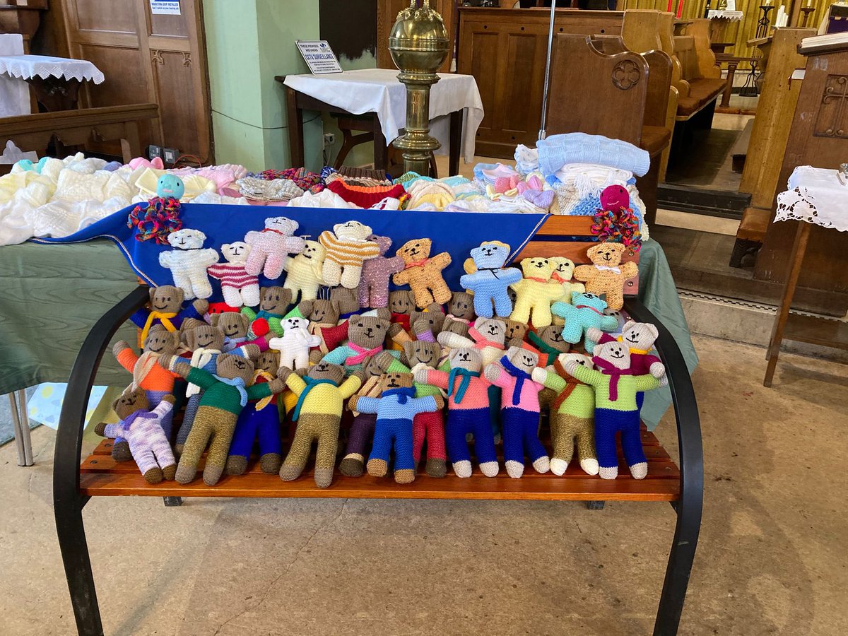 StPetersCradley's tweet photo. Children’s crafts, flowers for Mary and knitting from the MU at the Mothering Sunday service yesterday. So much love was flowing, God’s love blessing all kinds of mothering love, and flowing out into the community 😍 https://t.co/lT41Uw1hRO
