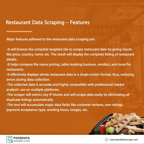 fooddatascrape's tweet image. Know how web scraping of restaurant data using Food Data Scrape can help achieve success over competitors.

fooddatascrape.com/how-has-web-sc…

#fooddataextraction #WebScrapingServices #MobileAppScraping #FoodDataScrape #UK #US #UAE #dubai #germany #canada #singapore #china #india #HongKong