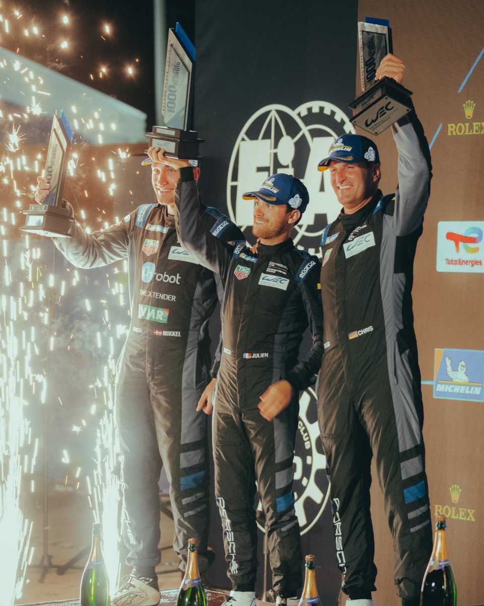 The Super Sebring weekend brought success for @ProtonRacing with a GTE AM class 2nd place win for car #77 in the @FIAWEC's #1000MilesOfSebring! Former Porsche Junior, @JAndlauer, along with Mikkel Pedersen & team boss, Christian Ried, raced from 11th to 2nd on the grid. 👏