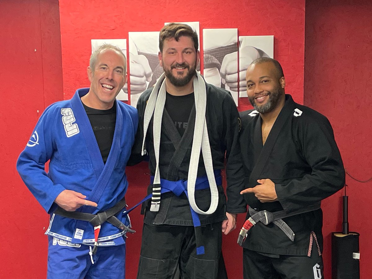 Leveled up in BJJ this weekend 🙂