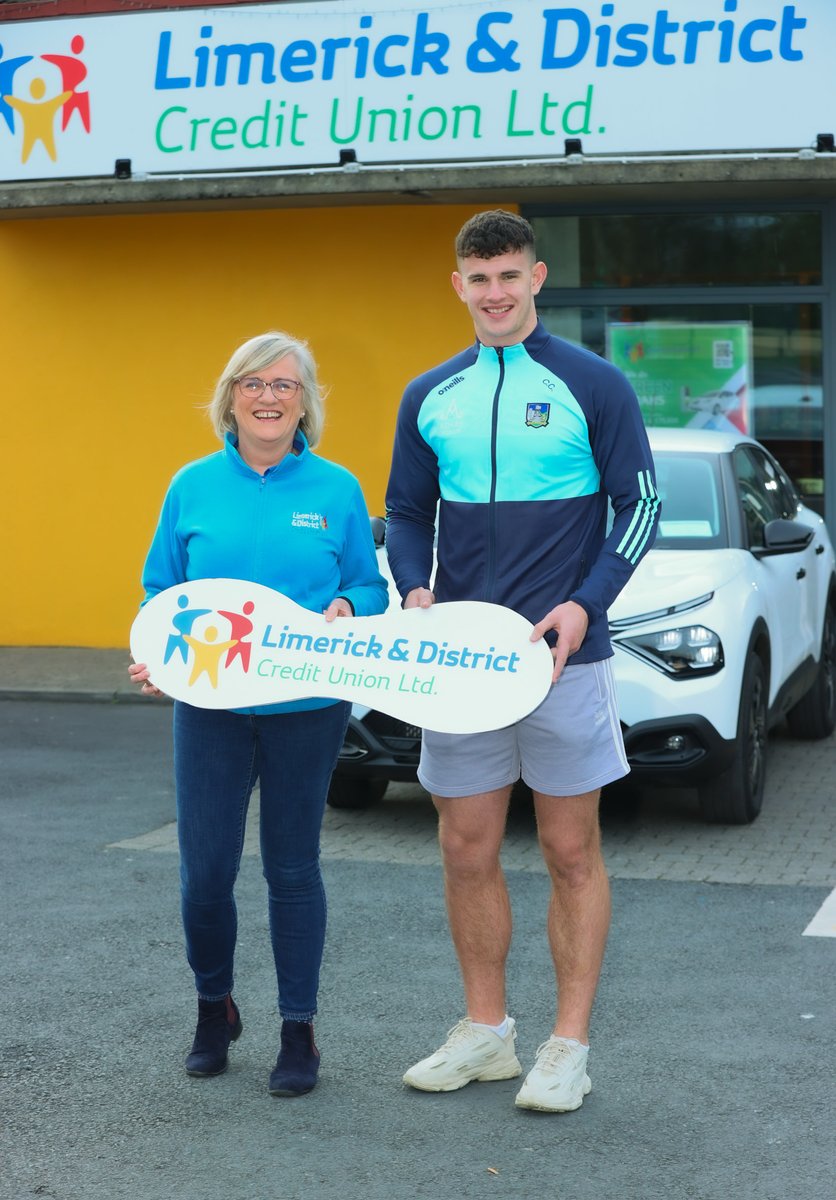 mylimerickcu's tweet photo. Delighted to see Colin Coughlan supported local when he recently borrowed for his New Car with Limerick & District Credit Union! 💙🚗
Thanks Colin! 👏
#supportinglimerick https://t.co/8xWMrEE2vG
