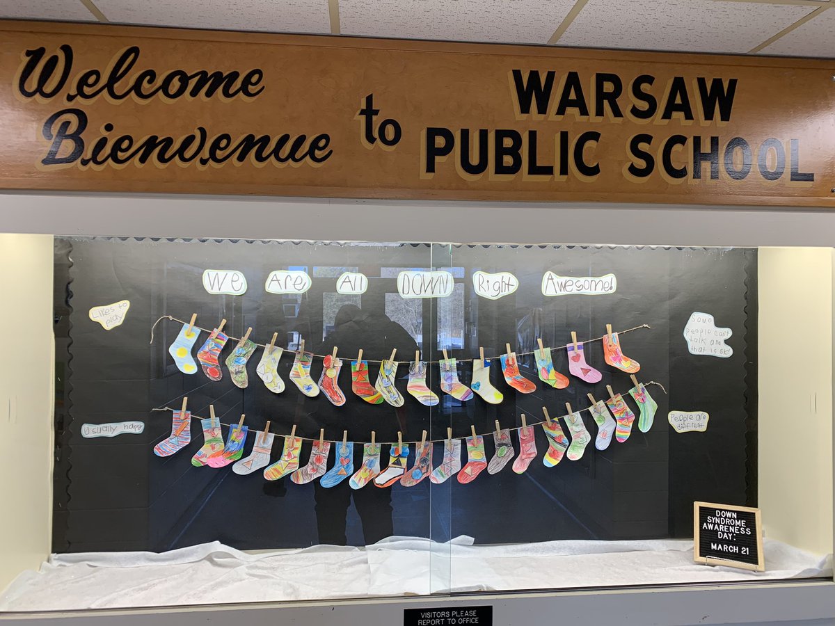 Tomorrow is Down Syndrome Awareness Day.  March 21, 2023