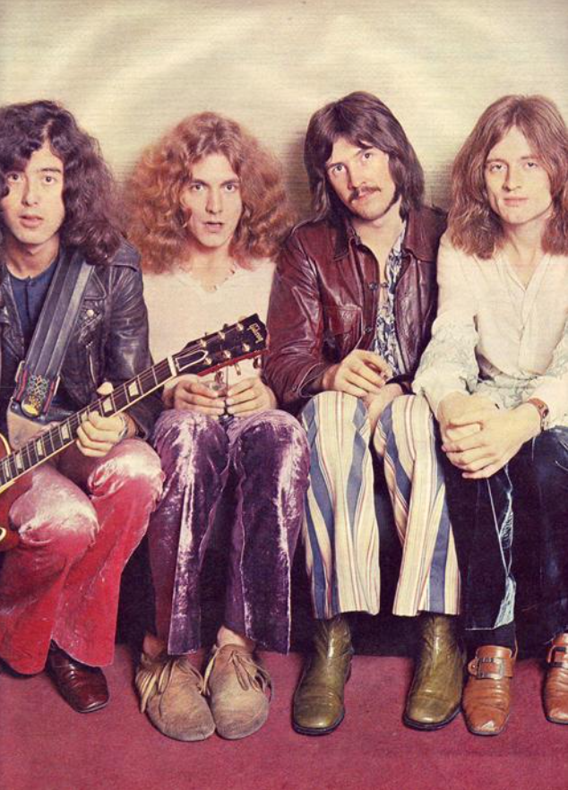 crockpics's tweet photo. Led Zeppelin, 1969. Photo by Ron Raffaellii. https://t.co/vIiqodJr4c