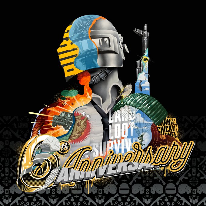 🎉 Let's celebrate #PUBG6BDAY with a challenge! Tag 6 of your most reliable PUBG players don't forget to use #PUBG6BDAY for a chance to win 1,000 G-Coin each! 🤑 
Don't forget to like and retweet to spread the word. I'll draw 6 lucky winners March 31st! 🎮❤️ <a href="/PUBG_EU/">PUBG: BATTLEGROUNDS Europe</a>