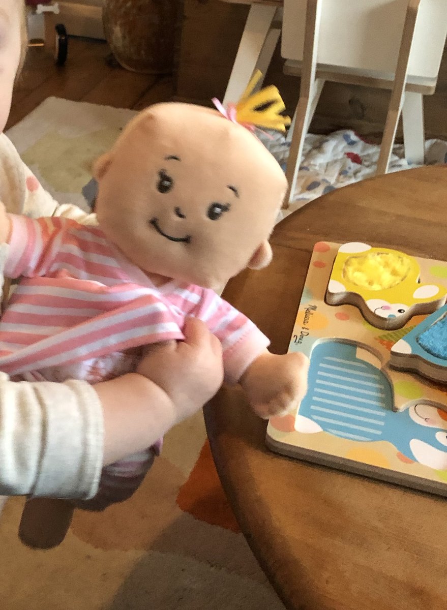 MikeScribbles's tweet photo. Total hail mary: Daughter lost her fave doll walking between #Dalston and #BroadwayMarket (along canal) on Sat 18th. If anyone has picked it up or handed it in, please reach out. #Shoreditch https://t.co/0CYCuicJWP