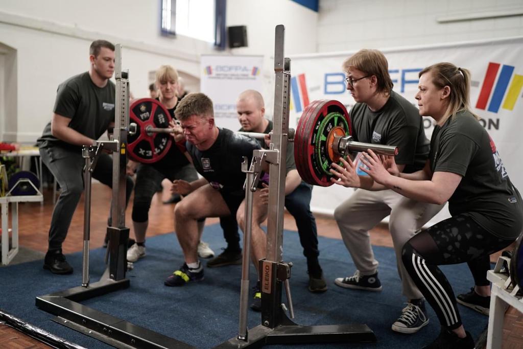 URNUNorthumbria's tweet photo. A/Mid Charlie Jones was selected  to take part in the BDFPA  National Single Lifts 2023 Championships. Charlie managed to set a National Record of 215kg squat from his age and weight group.  An outstanding achievement. @DartmouthBRNC @nerfca @CdrePWaterhouse #northernpower https://t.co/U3hq4YVSWT