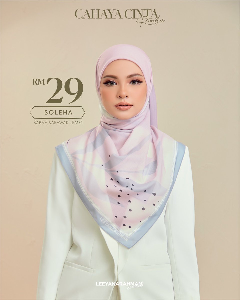 __yemma's tweet photo. 🌸Soleha
🌸RM 29
🌸Material Cotton Voile
🌸Leeyanarahmanscarves (cahaya cinta ramadhan)

Klik link in bio for purchase 😄 https://t.co/ZeZmWJESe1
