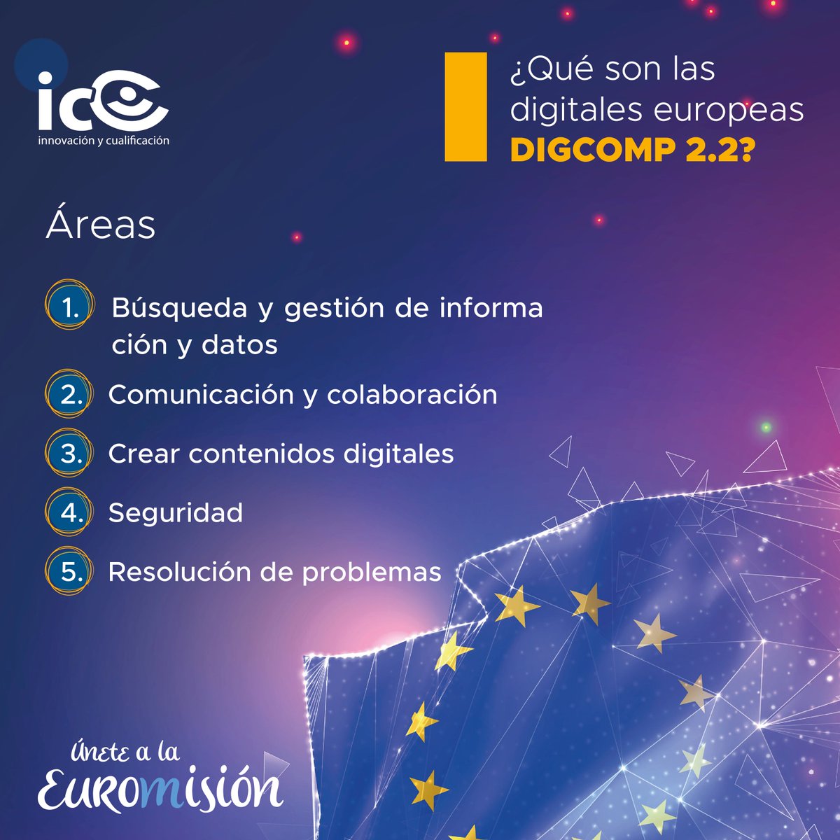 i_y_c's tweet image. ¿Nos veremos esa semana en @expoelearning? 🎓

Como sabrás, este año tocará hablar de #DIGCOMP💻 Así que te traemos este pequeño aperitivo de lo que verás en los pasillos de @IFEMA (y de algunos contenidos que hemos preparado para que adaptes tu oferta al nuevo marco)