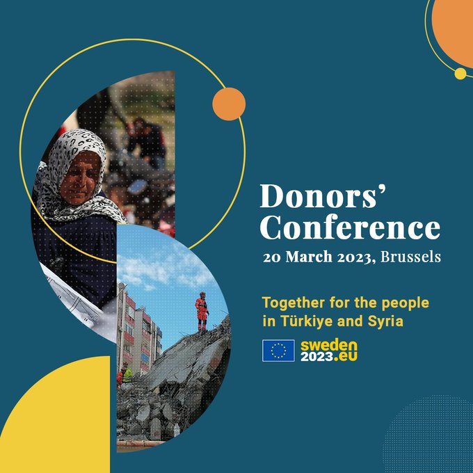 UNDP_Denmark's tweet photo. @UNDP's administrator, @ASteiner, deltager på vegne af @UN i #EU's #donorconference til fordel for de jordskælvsramte ofre i #Tyrkiet og #Syrien, som finder sted lige nu. Sammen med partnere arbejder @UNDP for at sikre hurtig genopbygning!
#TogetherForTürkiye #TogetherForSyria https://t.co/aNU7vUwe1r