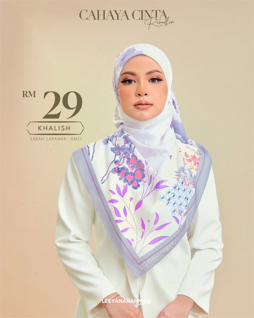 __yemma's tweet photo. 🌸Khalish
🌸RM 29
🌸Material Cotton Voile
🌸Leeyanarahmanscarves (cahaya cinta ramadhan)

Klik link in bio for purchase 😄 https://t.co/JiUrdZhYIO