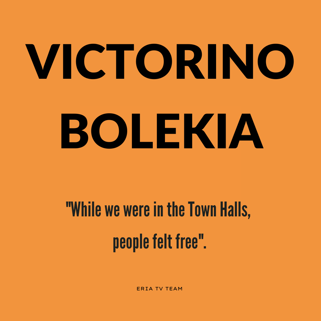 eria_tv's tweet photo. 🗣 We highlight some headlines from our interview with Mr. Victorino Bolekia. Swipe to see all in English and Spanish.

ERIA TV TEAM
WE ARE AFROBOBE https://t.co/AiC7EOjwFp
