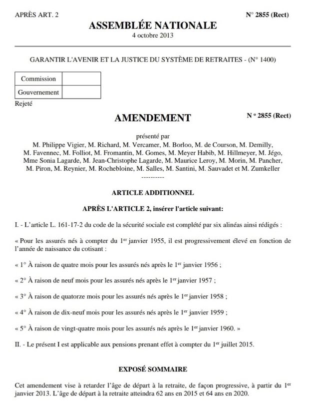 Suspense🍿
Charles de Courson, signataire de cet amendement visant à porter l’âge de la retraite à 64 ans afin, je cite, de “garantir l’avenir et la justice du système de retraites”, votera-t-il la motion de censure de Charles de Courson contre la retraite à 64 ans ? 🤔