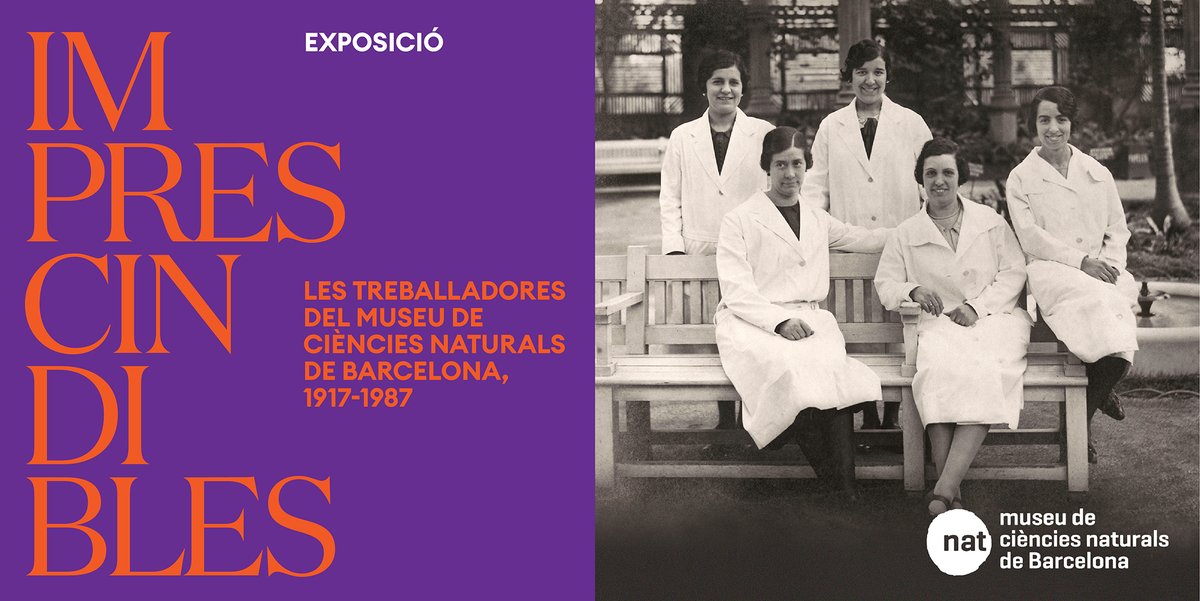 A partir de divendres 24 podreu conèixer una part fonamental de la història del Museu fins ara poc coneguda: la de les dones que hi treballaren des de fa ara més d’un segle fins al 1987.

Imprescindibles. 
Més informació:
museuciencies.cat/exposicio_temp…