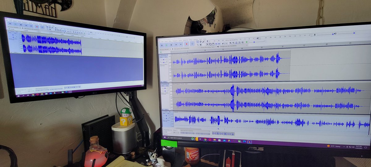 Getting my editing done on a new <a href="/BFYTWpodcast/">BFYTWpodcast</a> for this Thursday.

Be sure to join our #Patreon for early releases and bonus content.

Patreon.com/BFYTW