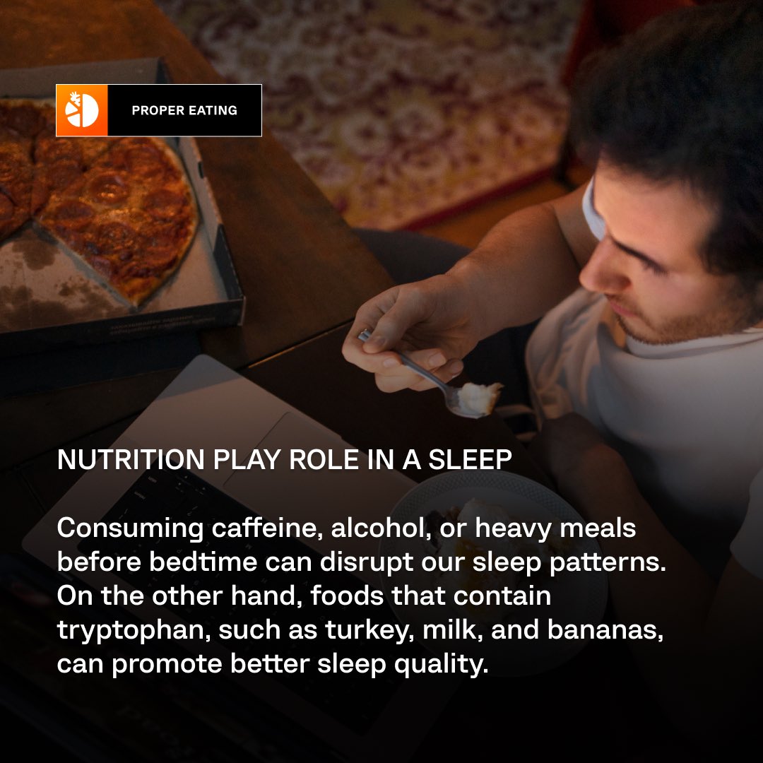 proper_eating's tweet photo. SLEEP AND NUTRITION 🥕

#sleep and #nutrition are two key factors that significantly impact our overall #health. According to our blog, sleep, and nutrition make up 80% of our health, highlighting their importance.

Download #propereatingapp🥕 to get Nutrition Assistant! https://t.co/GBH1druPyl