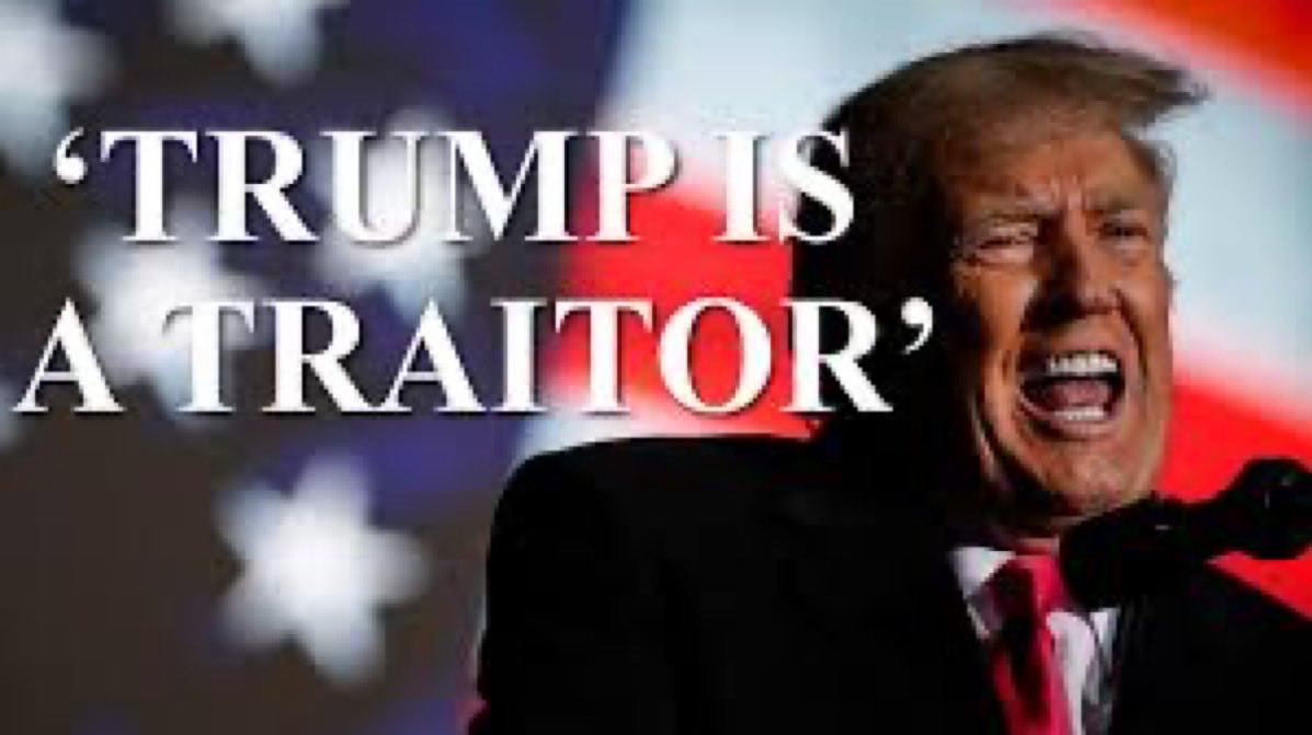 's tweet image. Out of control! Trump is a melting down mess! His all-cap posts on TS are manic, frantic tantrums. He is an angry clown bent on revenge. He is an embarrassment to our nation and a threat to our democracy. 
#TruthSocial 
#TrumpisATraitor 
#indict