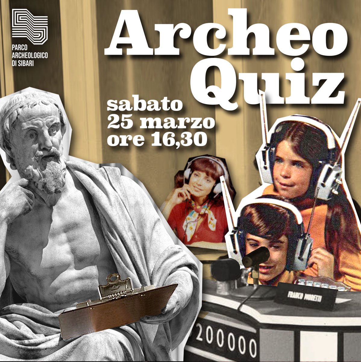 🧒👧 Bambine e bambini, avete voglia di essere protagonisti speciali del nostro ArcheoQuiz?
Scoprite come partecipare: facebook.com/10006906145667…