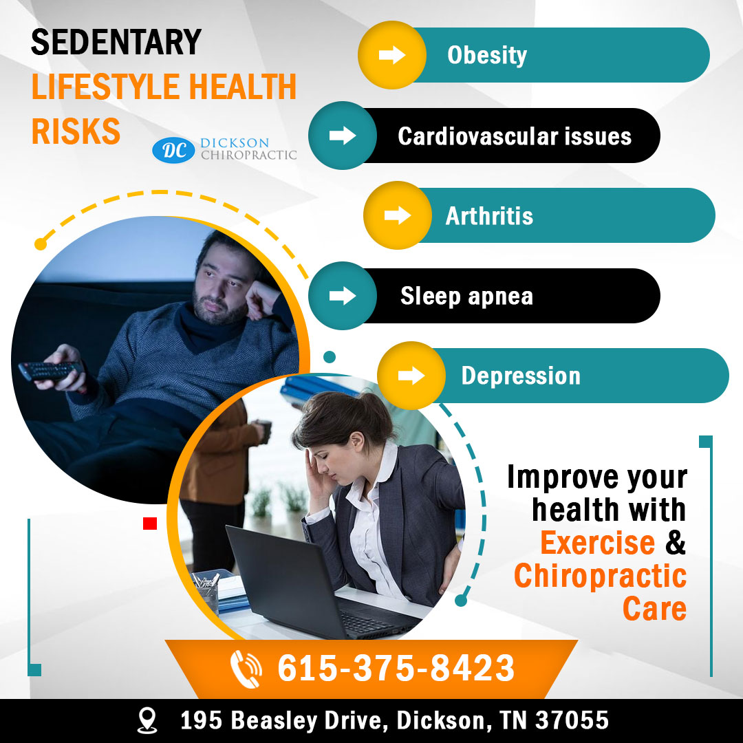 D_Chiropractic's tweet photo. Chiropractors suggest staying active in life to remain healthy. Learn about sedentary lifestyle health risks and how to prevent them at https://t.co/Knd8rpg9zD

#obesity #arthritis #depression #Chiropractic https://t.co/xWYILthfVk
