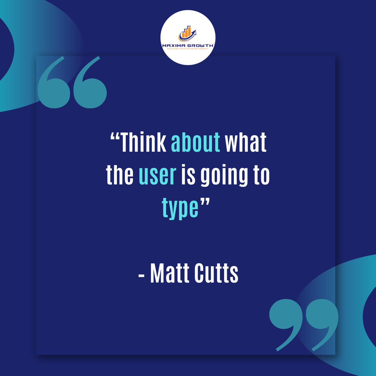 💁‍♂️ Matt Cutts is referring to the importance of anticipating and understanding the search queries that users might enter a search engine
Visit to know more: bit.ly/42qKD8b

#mondayquotes #quoteoftheday #marketingquote #marketingquoteoftheday #socialmediamarketingquote
