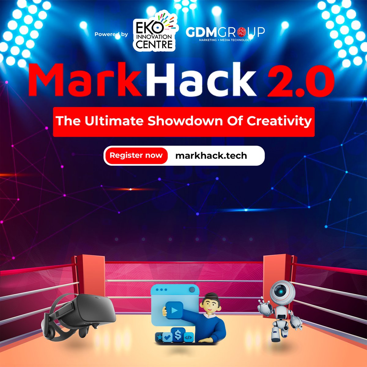 immersiveafrica's tweet photo. Unleash your creativity at MarkHack 2.0, the marketing and media hackathon for innovators, entrepreneurs, policymakers, media practitioners and marketing professionals. 

Register now at https://t.co/RTQJBv5sfW 

#MarkHack #virtualreality #augmentedreality #metaverse https://t.co/tikCmsVwoi