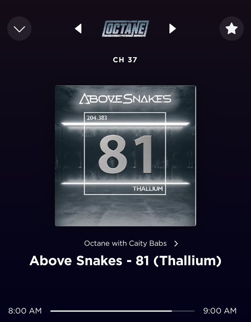 abvsnksva's tweet photo. @CiBabs youโre amazing! ๐ค Thanks for playing @Abovesnakesband 81 (Thallium)! Hope you have a great day!!! ๐ค๐ฅ #CiBabs #sxmoctane #abovesnakes #81Thallium #killkillkill #ontour https://t.co/VyOjYPWakn