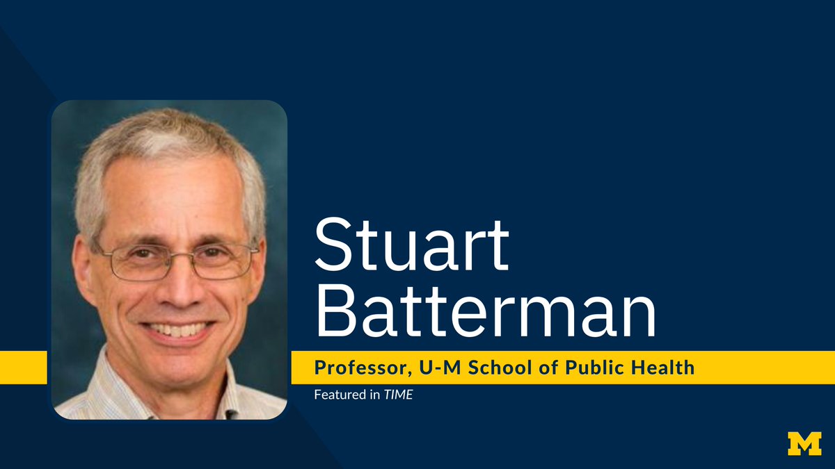 Stuart Batterman, a professor of environmental health sciences at @UMichSPH, was featured in a <a href="/TIME/">TIME</a> article that outlines how to test your home's air and make it healthier. myumi.ch/x7Mdb