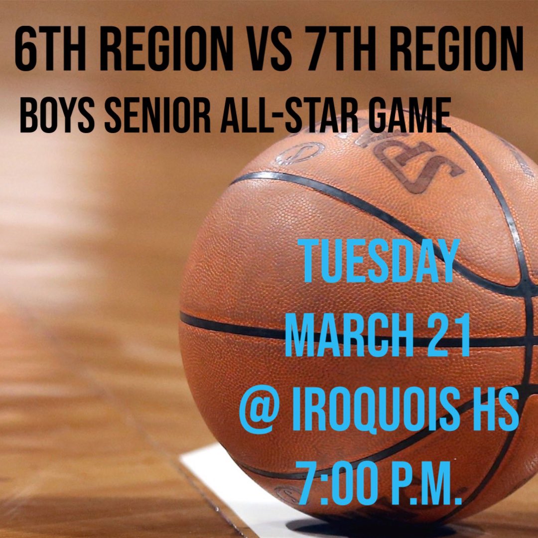 Boys 6th Region vs 7th Region Senior All-Star Game
🗓️ Tuesday 3-21
📍 Iroquois HS
⏰ 7:00 pm
Rosters in thread below: