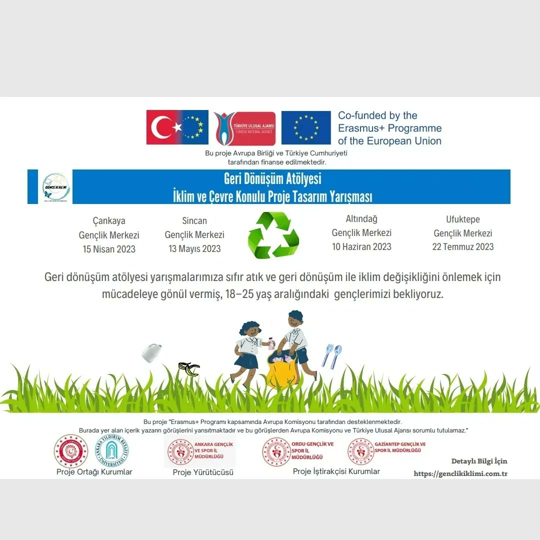 GSB_UnyeGM's tweet photo. GENÇLİK PERSPEKTİFİNDEN İKLİM DEĞİŞİKLİĞİ VE GENÇLİK ÇALIŞMALARINA YÖNELİK UYGULANABİLİR BİR PROJE. 18-25 YAŞ ARALIĞINDAKİ GENÇLERİN KATILIMI BEKLENMEKTEDİR. DETAYLI BİLGİ  ÜNYE GENÇLİK MERKEZİNDEN ALINABİLİR.  #gsbproje #gsbgençlikmerkezleri #ulusalajans #gsbgm https://t.co/10OHjIPKVA