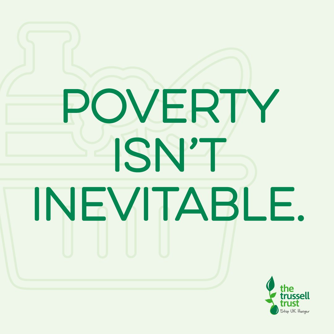 The last year has shown us we can all be hit by the unexpected. But for some of us, there isn’t enough support in place to make sure there’s enough money for the basics when the unexpected does hit – that’s when people need our #foodbank. We need a #HungerFreeFuture.