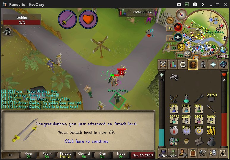 kev_ozzy's tweet photo. Another 99 on the UIM, can now get easy Dragon defender 😎 https://t.co/sSdUgul7yX