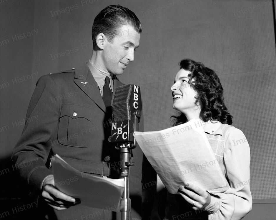 1942 The NBC Radio Series, Plays for Americans, with Lieutenant Jimmy Stewart & Mercedes McCambridge performing A Letter at Midnight. FYI In 1973 Mercedes was the voice of the demon in The Exorcist. @JimmyStewartsG1 @Jimmy_Dot_Org #MercedesMcCambridge #JimmyStewart @OldTimeRadio