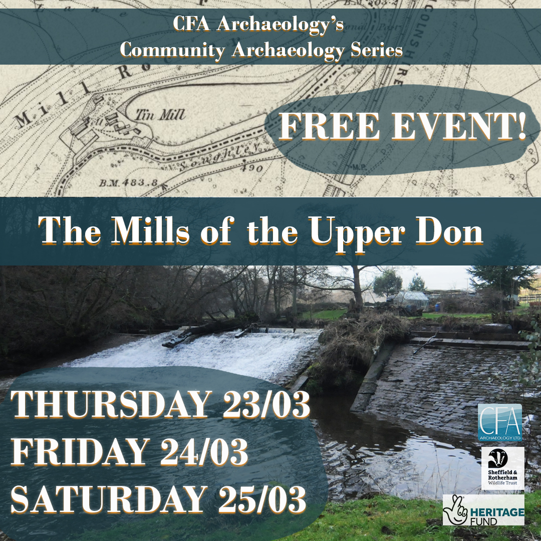 THIS WEEK! Places still available on our historic building survey in #Sheffield! Come and explore the forgotten mills of the Don Valley with us:

eventbrite.co.uk/e/archaeology-…

<a href="/SheffieldLakes/">SheffieldLakeland LP</a> #VolunteerArchaeology #VolunteerOpportunity #IndustrialArchaeology #LocalHistory