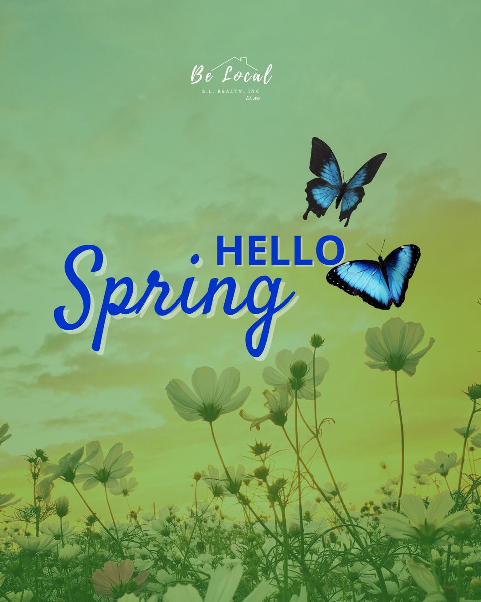 blrealtygj's tweet photo. Spring has officially sprung! The season of renewal, growth, and fresh starts. What better time to find your dream home? Let us help you make this season the best one yet. 🏠🌸💐

🏔 B.L. Realty Inc. | Colorado
📞 (970) 623-0596
.
.
.
.
#BLRealty #ColoradoHomes https://t.co/VN5GqGKDf8