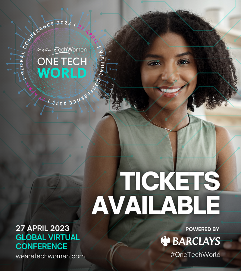One in five women are thinking of leaving the tech industry! 🚨 

Book your tickets for our #OneTechWorld Global Virtual Conference on 27th April to hear about topics like #metaverse, #fintech, #ai, #crypto and much more 💙✨

Book now · bit.ly/OTW_23